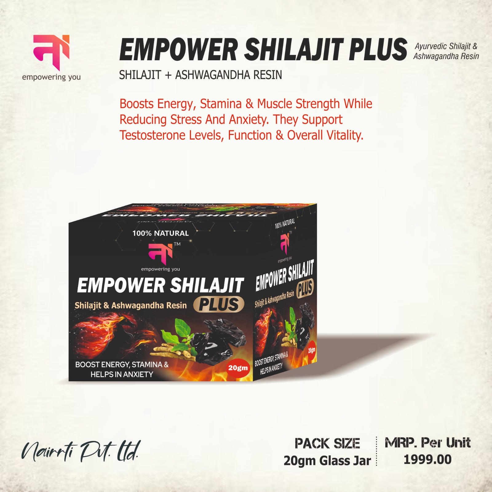 EMPOWER SHILAJIT PLUS